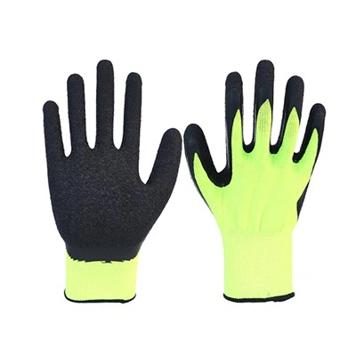 13 игл флуоресцентно-желтый полиэстер черный латекс против морщин