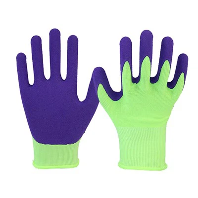 13-игольный флуоресцентный желтый полиэстеровый фиолетовый латексный скраб